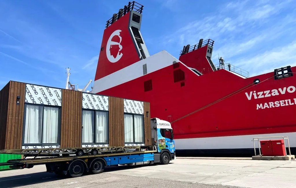 Transporte de mobil homes a islas -Nidify
